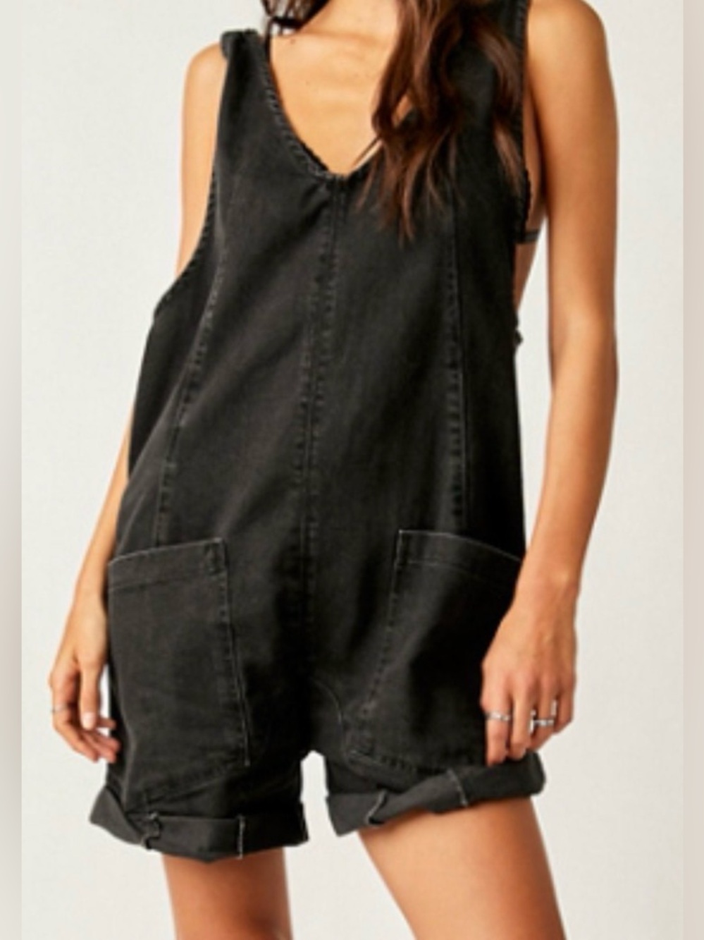 Free People High Roller Shortalls